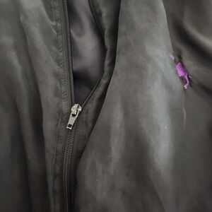 Vintag Camel Cigarettes L Black Silk Men's Jacket